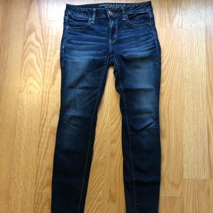 Low-rise AEO Skinny Jeans